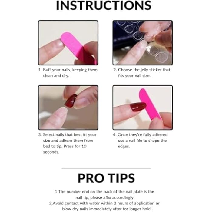 cats PRESS ON gel NAILS-12 pcs Medium Long -easy prsee on- Perfect For Parties, Comes With 1 SHEET DOUBLE FACE GLUE - DARK MIRROR RED COLOR - Image 4